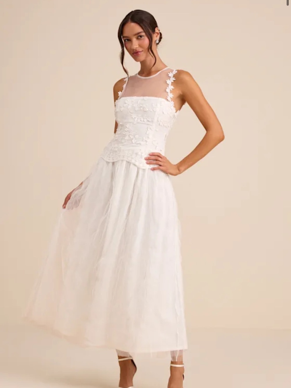 Lulus White Dress
